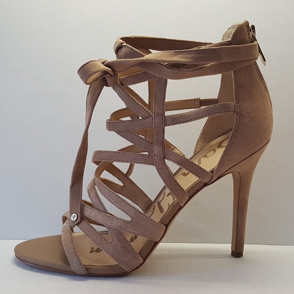 Sam Edelman Alba Suede Wrap Around Strappy Sandals
